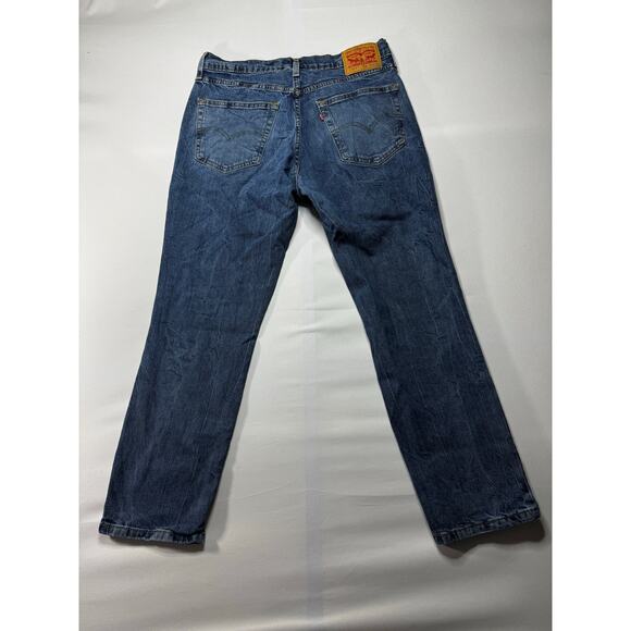 Levis 541 Men's Med Wash Straight Leg Blue Denim Jeans - Size 32x28 - Picture 2 of 7